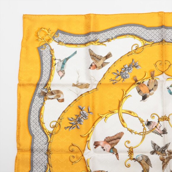 Hermès Carré 90 LA CLE des CHAMPS The key to the heaven and earth of freedom Sca - Picture 2 of 7